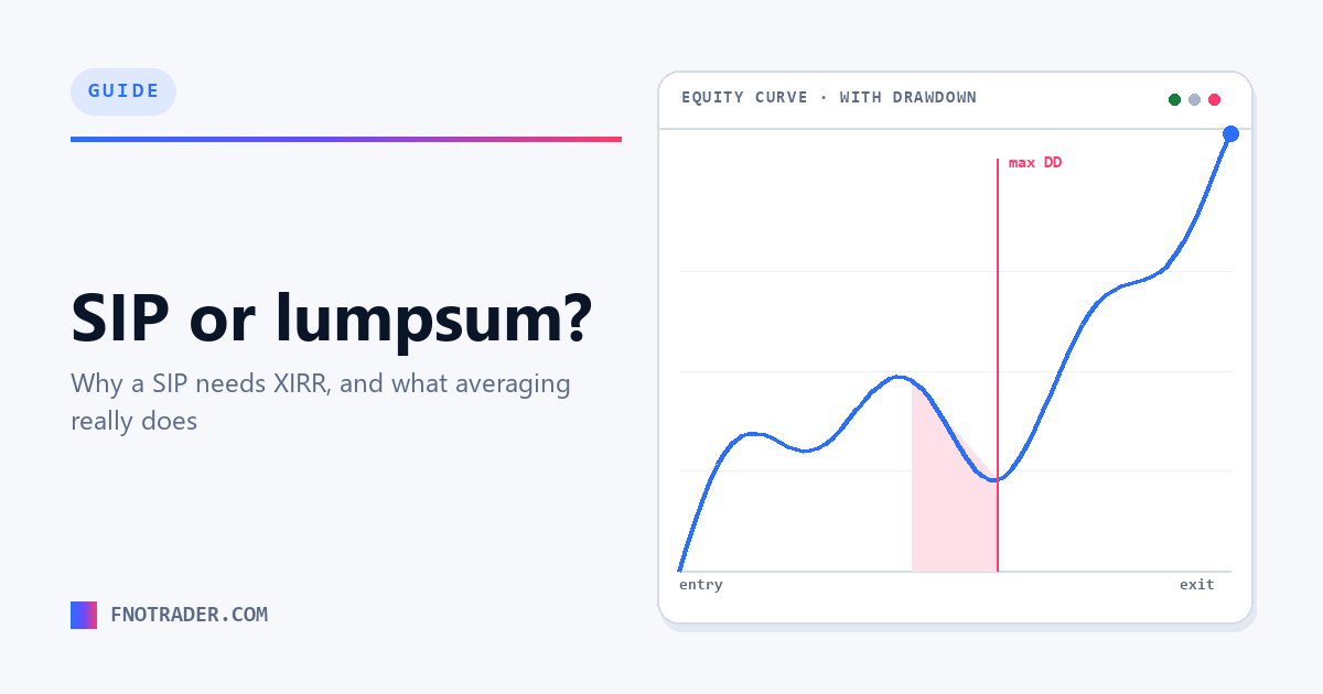 SIP or lumpsum?